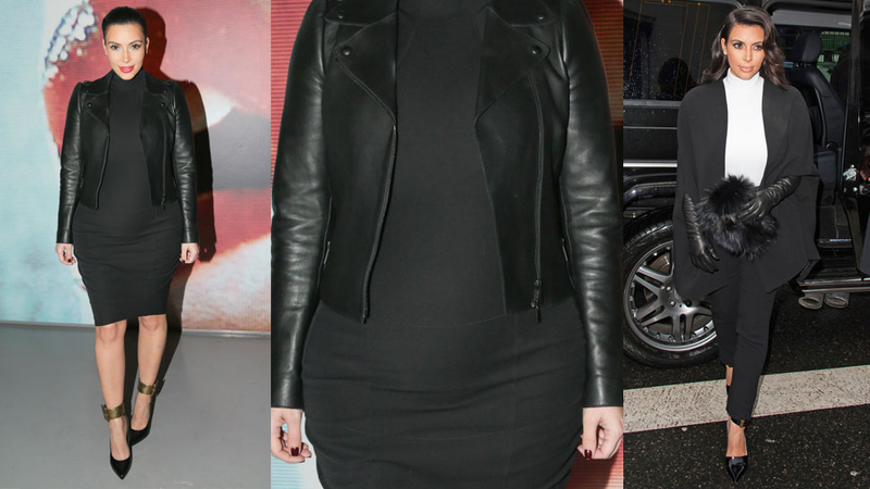 Illustration for article titled Kim Kardashian Has No Idea What to Wear in That Awkward Stage of Early Pregnancy